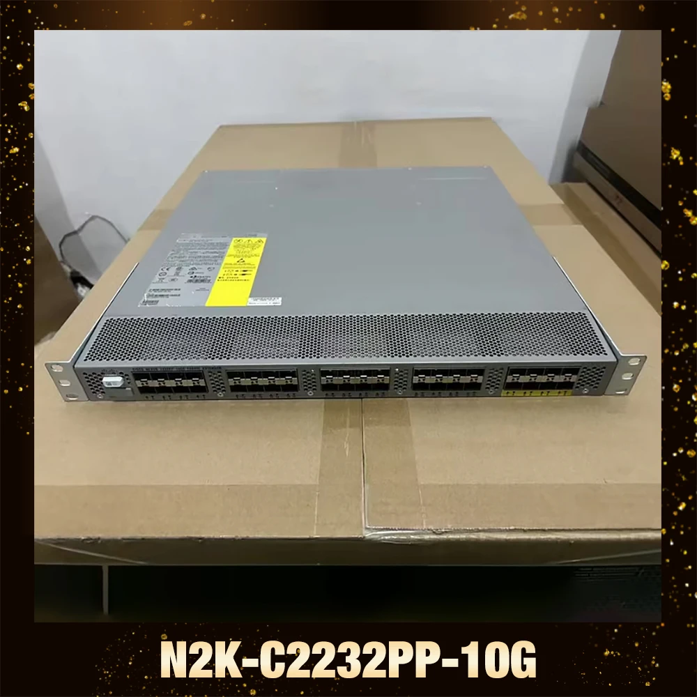 Для CISCO N2K-C2232PP-10G 40-портовый 10G 10G центр обработки данных сетевой коммутатор управления
Для CISCO N2K-C2232PP-10G 40-портовый 10G 10G центр обработки данных сетевой коммутатор управления