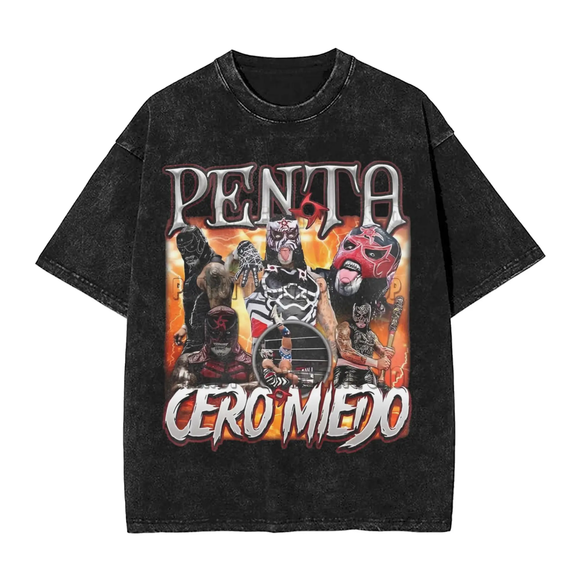 Рубашка с принтом Penta Wrestler, стираная рубашка, футболки в стиле Харадзюку для мужчин и женщин, футболка
Рубашка с принтом Penta Wrestler, стираная рубашка, футболки в стиле Харадзюку для мужчин и женщин, футболка