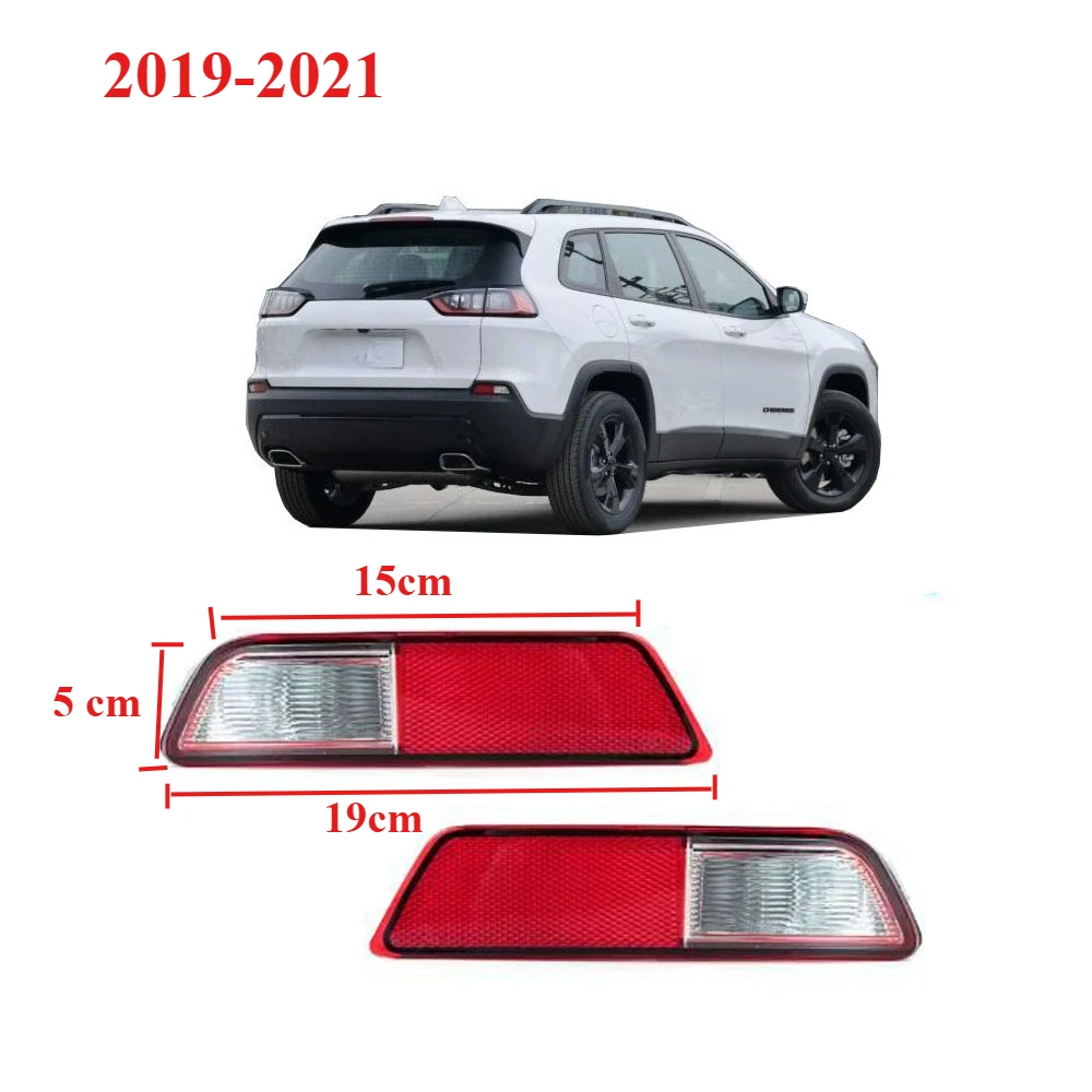 1 or 2 Pcs 68275956AC 68275957AC Euro Version Rear Bumper Light for Jeep Cherokee 2019-2021 Tail Reflector Light Accessories
1 or 2 Pcs 68275956AC 68275957AC Euro Version Rear Bumper Light for Jeep Cherokee 2019-2021 Tail Reflector Light Accessories