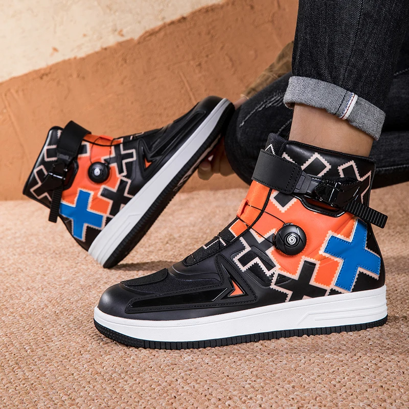 High Top Casual Motorcycle Shoes Fashionable and Trendy Anti Slip Motorcycle Boots Wear-resistant Riding Leather Motorcycle Shoe
High Top Casual Motorcycle Shoes Fashionable and Trendy Anti Slip Motorcycle Boots Wear-resistant Riding Leather Motorcycle Shoe