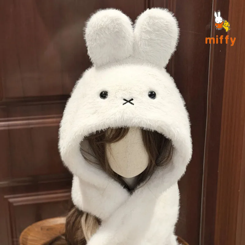 Kawaii Miffy плюшевая шапка, зимняя утолщенная термо-ушанка, шапка-ушанка с допамином, удобные аксессуары в стиле аниме для девочек, идеальные подарки
Kawaii Miffy плюшевая шапка, зимняя утолщенная термо-ушанка, шапка-ушанка с допамином, удобные аксессуары в стиле аниме для девочек, идеальные подарки