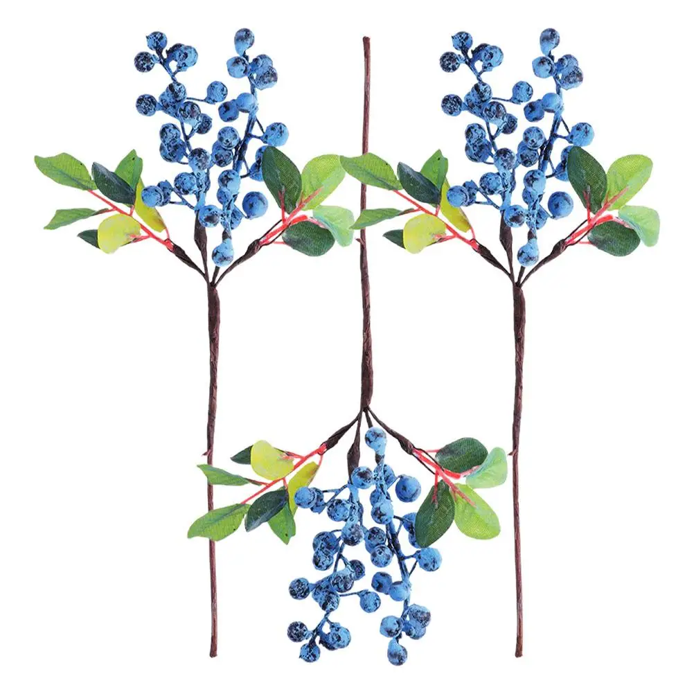 3 Pcs Blueberry Picks Simulated Berry Artificial Berry Branches Branches Christmas Decorations Vivid Party Office
3 Pcs Blueberry Picks Simulated Berry Artificial Berry Branches Branches Christmas Decorations Vivid Party Office