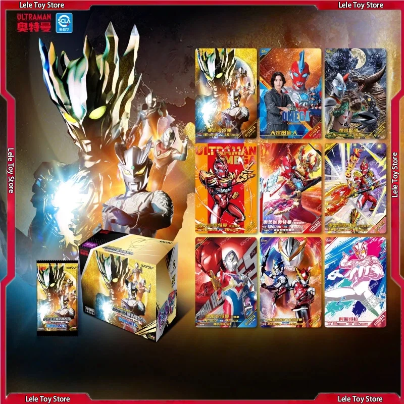 KAYOU Ultraman Official Genuine Anime Collection Cards, Battle Transaction Card Pack Signature Gift Box Set Holiday Gifts
KAYOU Ultraman Official Genuine Anime Collection Cards, Battle Transaction Card Pack Signature Gift Box Set Holiday Gifts