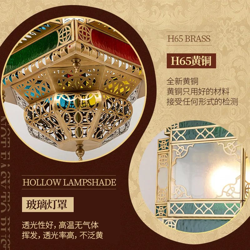 South East Asia style chandelier, dining room staircase decoration chandelier, Morocco Xinjiang style B & B retro
South East Asia style chandelier, dining room staircase decoration chandelier, Morocco Xinjiang style B & B retro