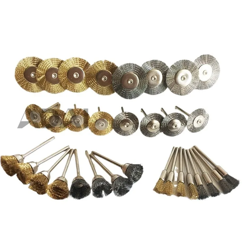 32 аксессуара, маленькая щетка 3.0, спецификация: медная проволока, стальная проволока, щетка в форме чаши, инструмент для удаления ржавчины и полировки
32 аксессуара, маленькая щетка 3.0, спецификация: медная проволока, стальная проволока, щетка в форме чаши, инструмент для удаления ржавчины и полировки