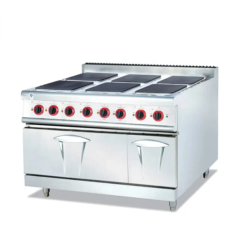 Commercia Kitchen Equipment Induction Cooker 6 Burner Electric Hot Plate Freestanding Induction Cooker with Oven Electric
Commercia Kitchen Equipment Induction Cooker 6 Burner Electric Hot Plate Freestanding Induction Cooker with Oven Electric