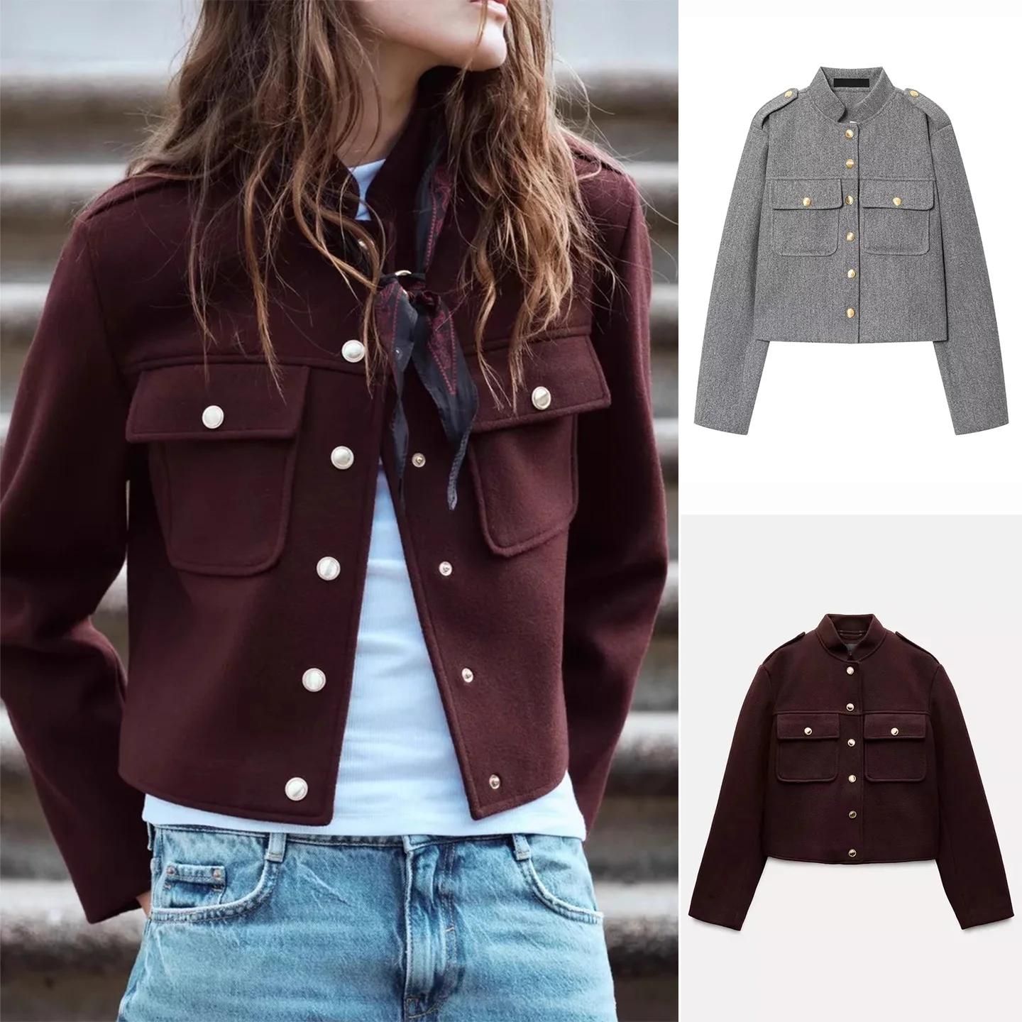 Новая осенняя женская куртка-пальто из полиэстера, мягкая, с воротником-стойкой, на одной пуговице, удлиненная, для повседневной носки...
Новая осенняя женская куртка-пальто из полиэстера, мягкая, с воротником-стойкой, на одной пуговице, удлиненная, для повседневной носки...