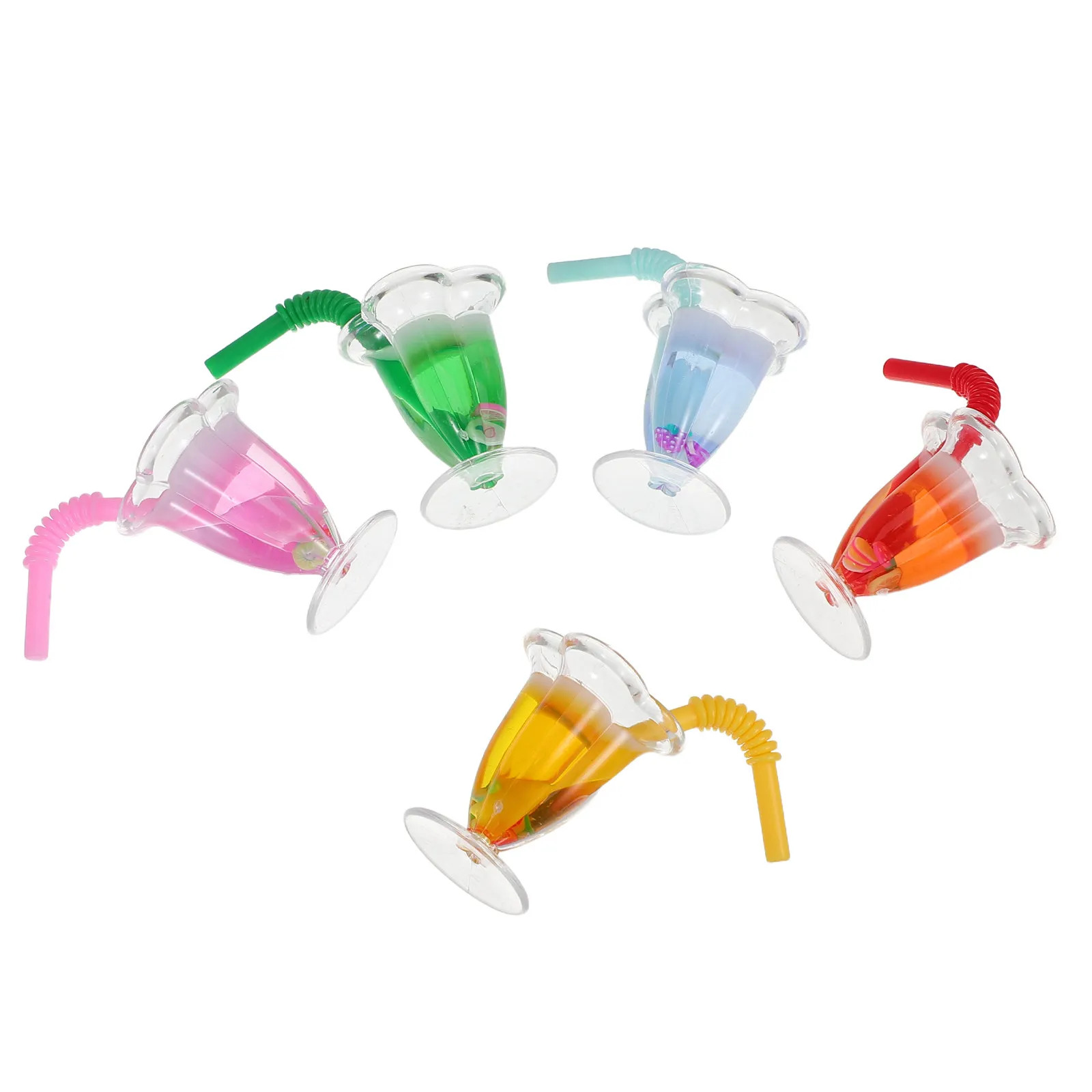 5Pcs Realistic Juice Cup Miniature Beverage Resin Set Creative DIY Dollhouse Kitchen Accessories Photography Props Display
5Pcs Realistic Juice Cup Miniature Beverage Resin Set Creative DIY Dollhouse Kitchen Accessories Photography Props Display