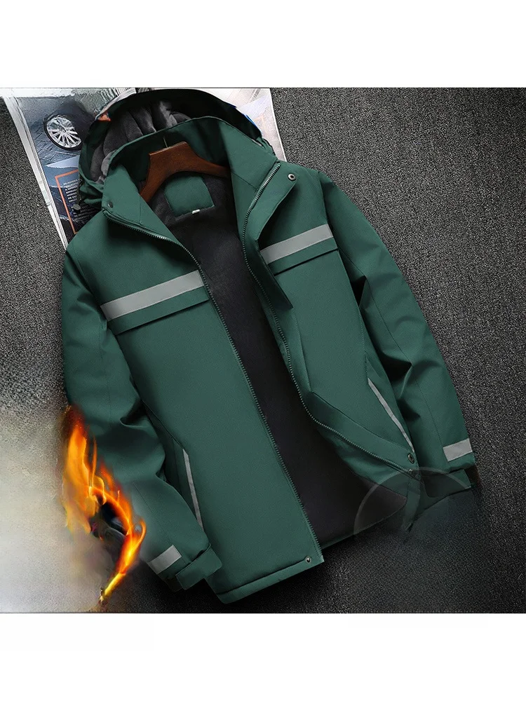 Men's Workwear Cotton Jaet Large Size Wear Resistant Outerwear Auttive Repair Thermal Protection Warmth Insulation
Men's Workwear Cotton Jaet Large Size Wear Resistant Outerwear Auttive Repair Thermal Protection Warmth Insulation