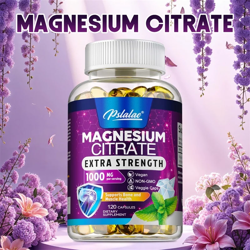 Magnesium Glycinate Capsules - Helps Relieve Stress, Improve Muscles, Sleep, Joints, Bones, Immune and Cardiovascular Health
Magnesium Glycinate Capsules - Helps Relieve Stress, Improve Muscles, Sleep, Joints, Bones, Immune and Cardiovascular Health