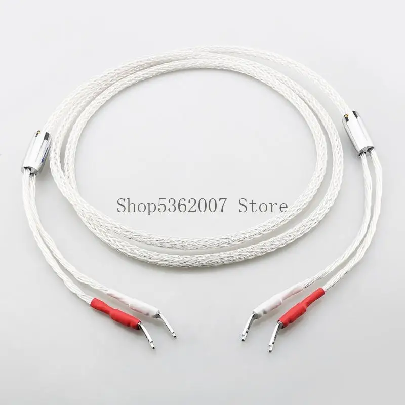 Clear Sound Transmission Speaker Wire With Reinforced Carbon Fibered Housing And Rhodium Plugs 40JB
Clear Sound Transmission Speaker Wire With Reinforced Carbon Fibered Housing And Rhodium Plugs 40JB