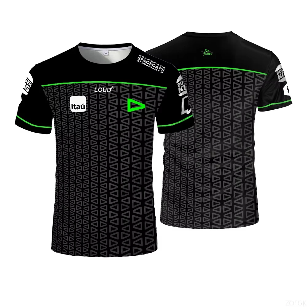 Beach surfing LOUD E-Sports Team Men Uniform Jersey T Shirts League Of Legends E Sports Contest T-shirt Games Apparel Supporter
Beach surfing LOUD E-Sports Team Men Uniform Jersey T Shirts League Of Legends E Sports Contest T-shirt Games Apparel Supporter