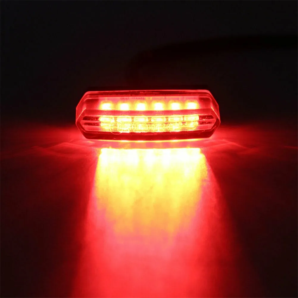 Motorcycle LED Mini Red Tail Light Rear Running Stop Brake Bright Lamp 12V Turn Signal Light Scooter ATV Bike Taillights
Motorcycle LED Mini Red Tail Light Rear Running Stop Brake Bright Lamp 12V Turn Signal Light Scooter ATV Bike Taillights