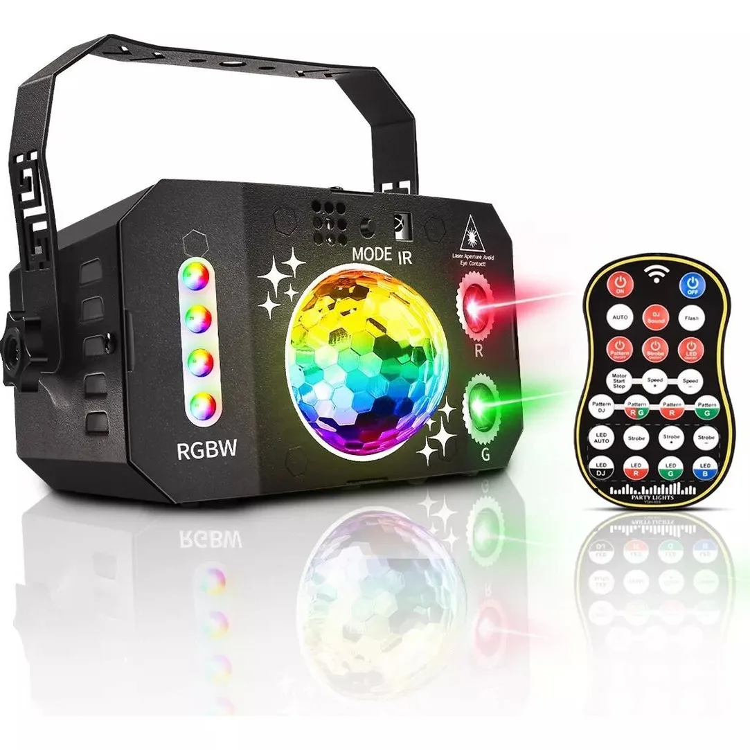 Flashing Mini Laser Rotating Color Light LED Decorative KTV Magic Ball Light
Flashing Mini Laser Rotating Color Light LED Decorative KTV Magic Ball Light