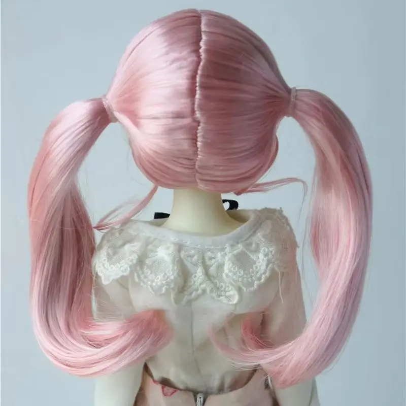 JD505 1/4 Модный парик для кукол BJD, подходит для кукол MSD размером 7-8 дюймов, мягкий синтетический мохер, аксессуары для кукол
JD505 1/4 Модный парик для кукол BJD, подходит для кукол MSD размером 7-8 дюймов, мягкий синтетический мохер, аксессуары для кукол