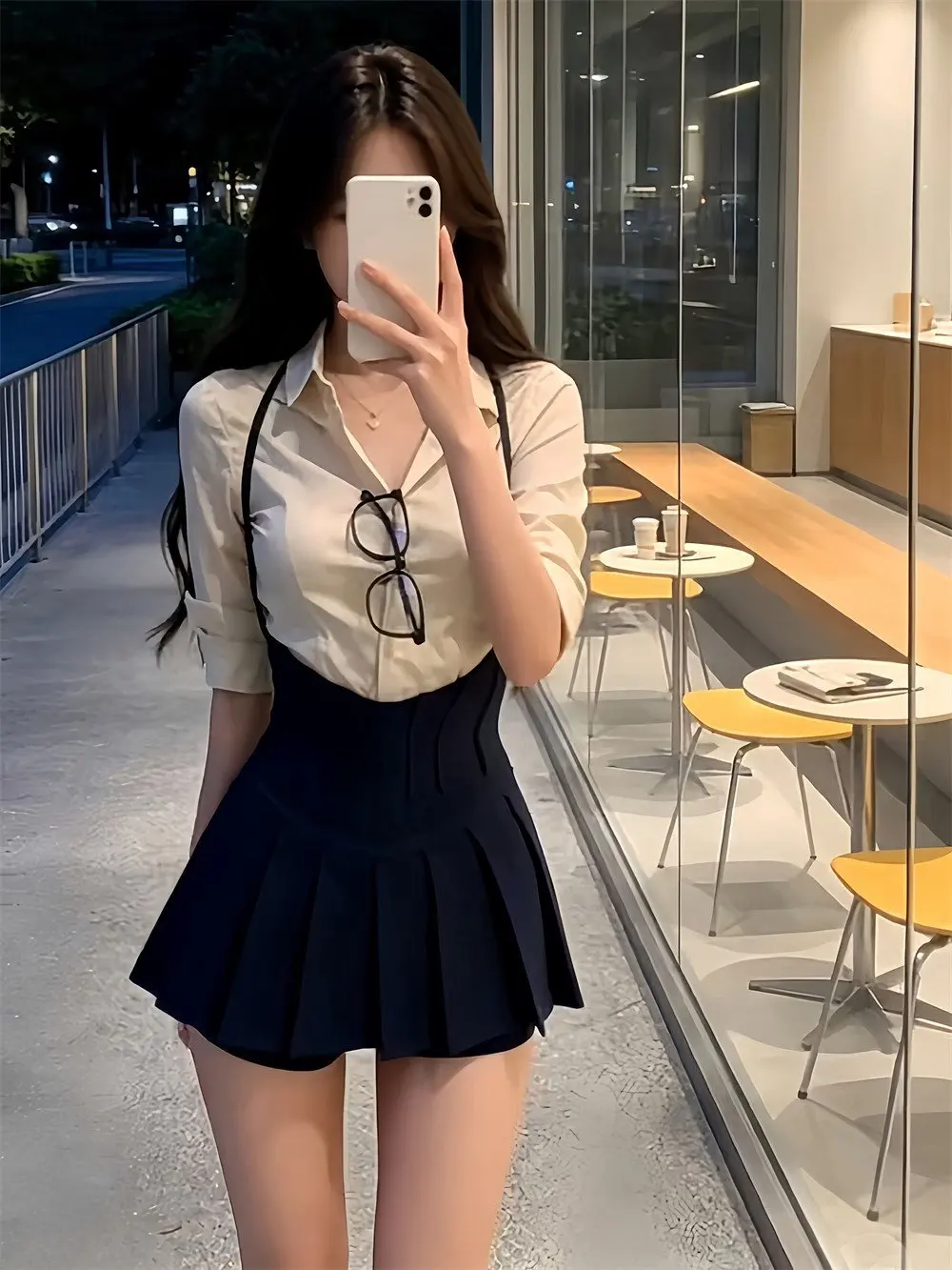 Stylish Small Size Shirt And Short Skirt Set Beautiful Personality High Quality Trendy College Girl Fashion Two Piece Suit
Stylish Small Size Shirt And Short Skirt Set Beautiful Personality High Quality Trendy College Girl Fashion Two Piece Suit
