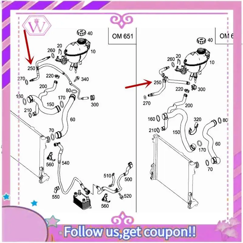 Latest New Vent Hose Pipe Deputy Kettle Water Pipe Exhaust Pipe For Mercedes Benz C/E 200/250 A2045010925 
Latest New Vent Hose Pipe Deputy Kettle Water Pipe Exhaust Pipe For Mercedes Benz C/E 200/250 A2045010925