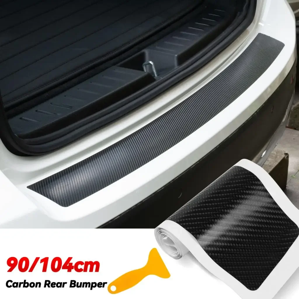 Universal Car Rear Guard Plate Sticker 4D Carbon Fiber Trim Protection Trunk Rear Bumper Pedal Stickers Film Auto Threshold Pad
Universal Car Rear Guard Plate Sticker 4D Carbon Fiber Trim Protection Trunk Rear Bumper Pedal Stickers Film Auto Threshold Pad