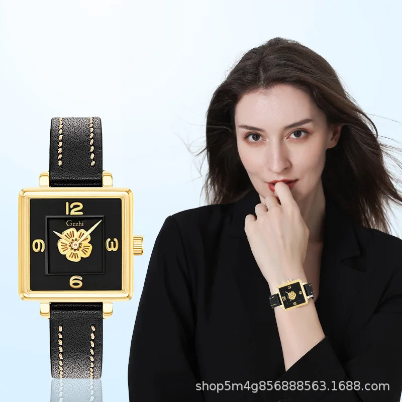 Songzhi Camellia Light Luxury Versatile Fashion Versatile Cool Watch with Elegant and Luxurious Charm, Small Fresh Watch
Songzhi Camellia Light Luxury Versatile Fashion Versatile Cool Watch with Elegant and Luxurious Charm, Small Fresh Watch