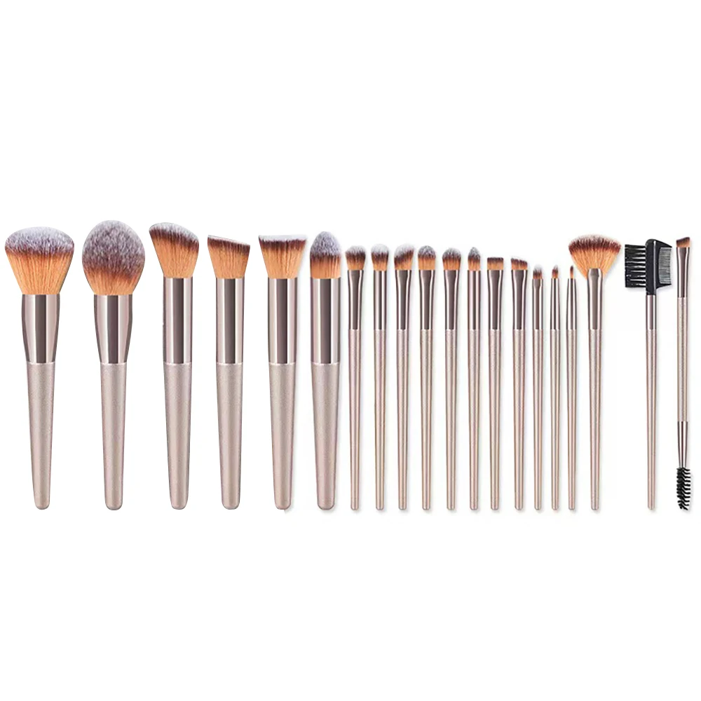 Hot Champagne Makeup Brushes Set for Women Cosmetic Foundation Powder Blush Eyeshadow Kabuki Blending Make Up Brush Beauty Tools
Hot Champagne Makeup Brushes Set for Women Cosmetic Foundation Powder Blush Eyeshadow Kabuki Blending Make Up Brush Beauty Tools