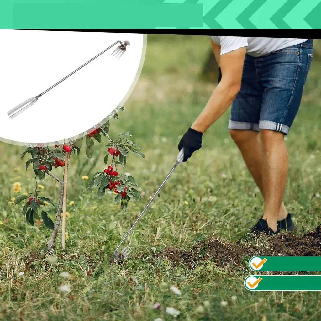 Weeding Artifact Portable Manual Weeding Remover Long Handle Iron Tool for Garden Patio Weed Removal and Maintenance
Weeding Artifact Portable Manual Weeding Remover Long Handle Iron Tool for Garden Patio Weed Removal and Maintenance