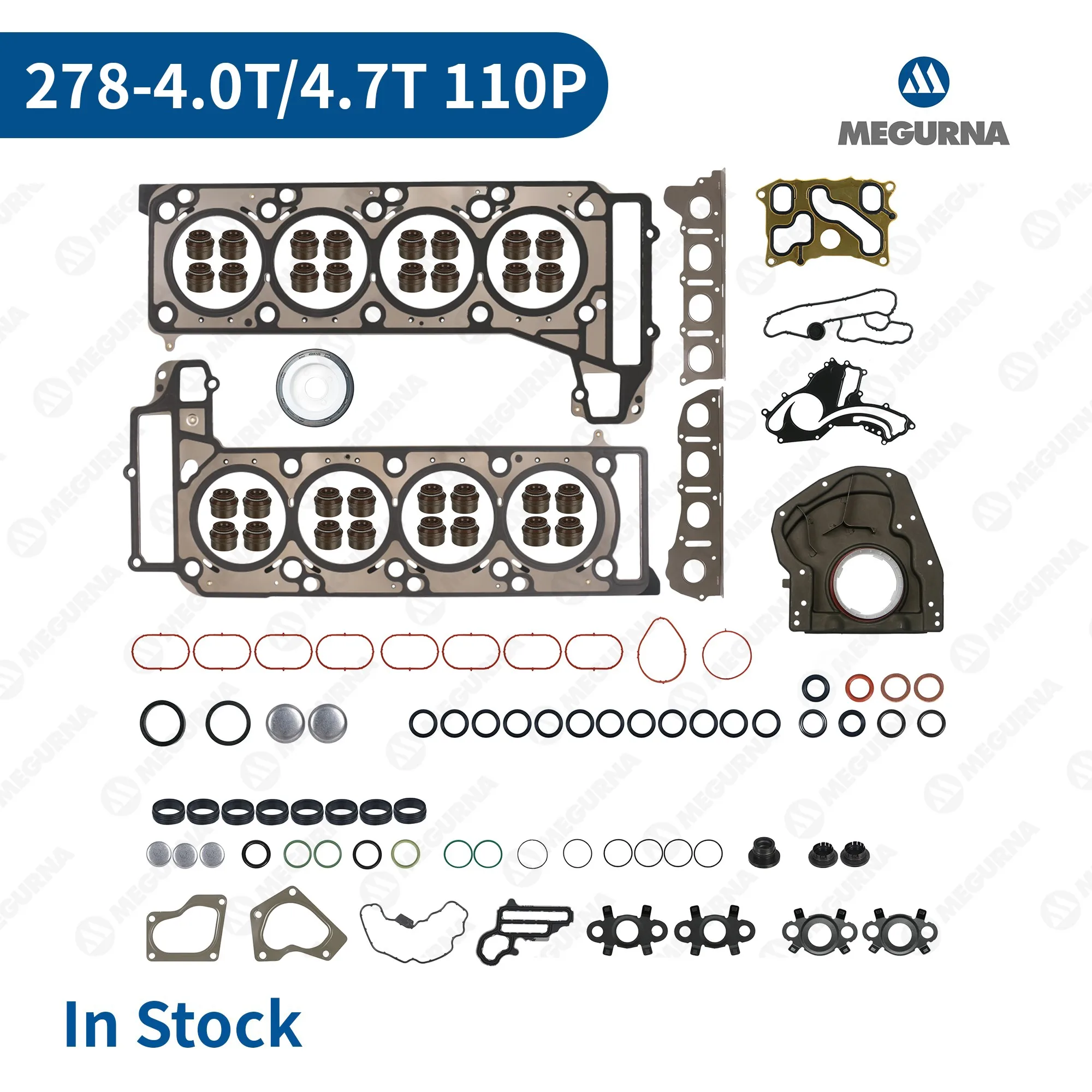 Engine Rebuild Overhaul Kit Full Cylinder Head Gasket Seal Set for Mercedes Benz M278 4.0T 4.7T GLE,GLS,GL,S Class Maybach X222
Engine Rebuild Overhaul Kit Full Cylinder Head Gasket Seal Set for Mercedes Benz M278 4.0T 4.7T GLE,GLS,GL,S Class Maybach X222