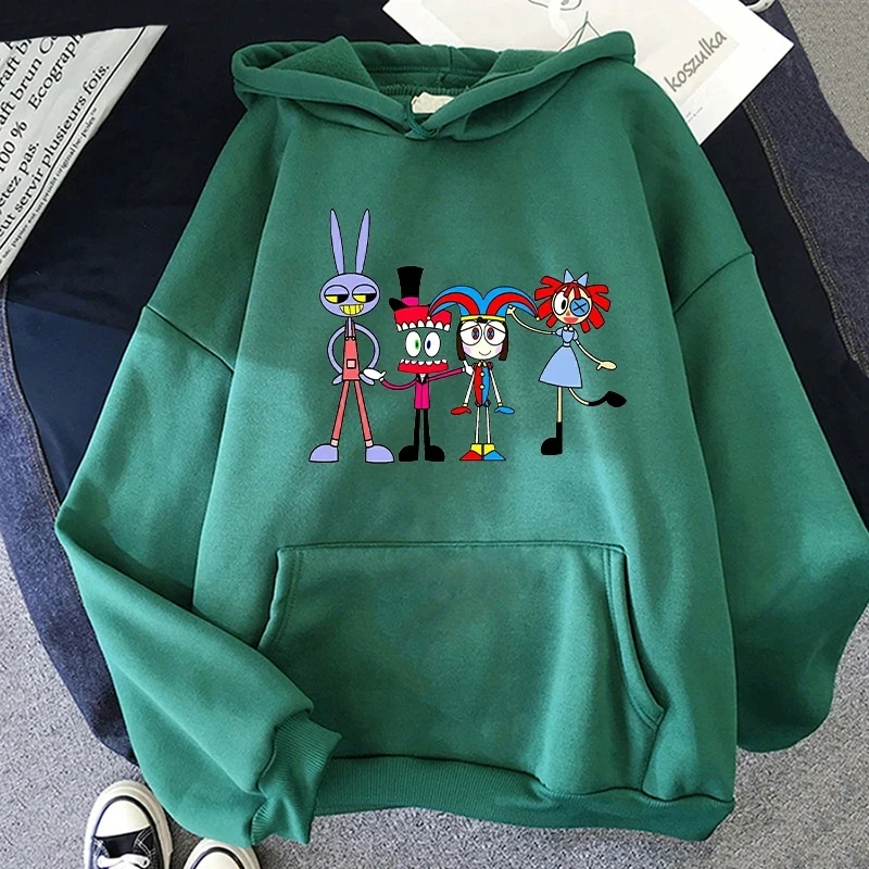 Retro Men's Hoodie The Amazing Digital Circuit Pullover Neutral Sports Shirt Autumn Casual Sports Hoodie New Print Trucksuit
Retro Men's Hoodie The Amazing Digital Circuit Pullover Neutral Sports Shirt Autumn Casual Sports Hoodie New Print Trucksuit