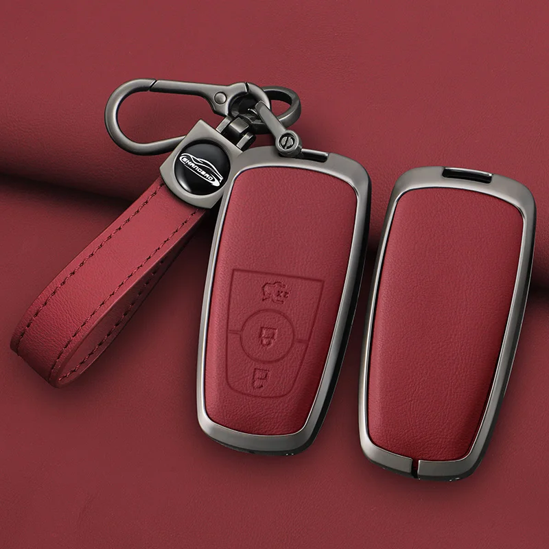Metal Car Remote Key Case Cover For Ford Bronco Edge Fusion Mustang Explorer F150 F250 F350 Ecosport Protection Shell Accessorie
Metal Car Remote Key Case Cover For Ford Bronco Edge Fusion Mustang Explorer F150 F250 F350 Ecosport Protection Shell Accessorie