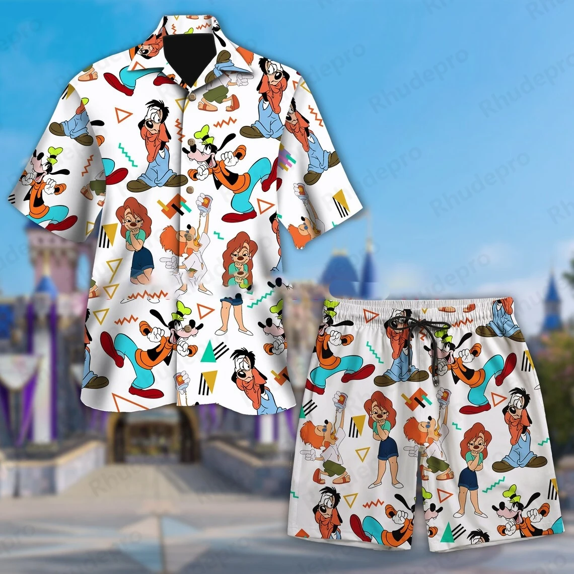 Disney 2025 Гуфи Гавайский костюм-рубашка, шорты, летний пляжный комплект, модный мужской и женский комплект рубашек с короткими рукавами с 3D принтом
Disney 2025 Гуфи Гавайский костюм-рубашка, шорты, летний пляжный комплект, модный мужской и женский комплект рубашек с короткими рукавами с 3D принтом