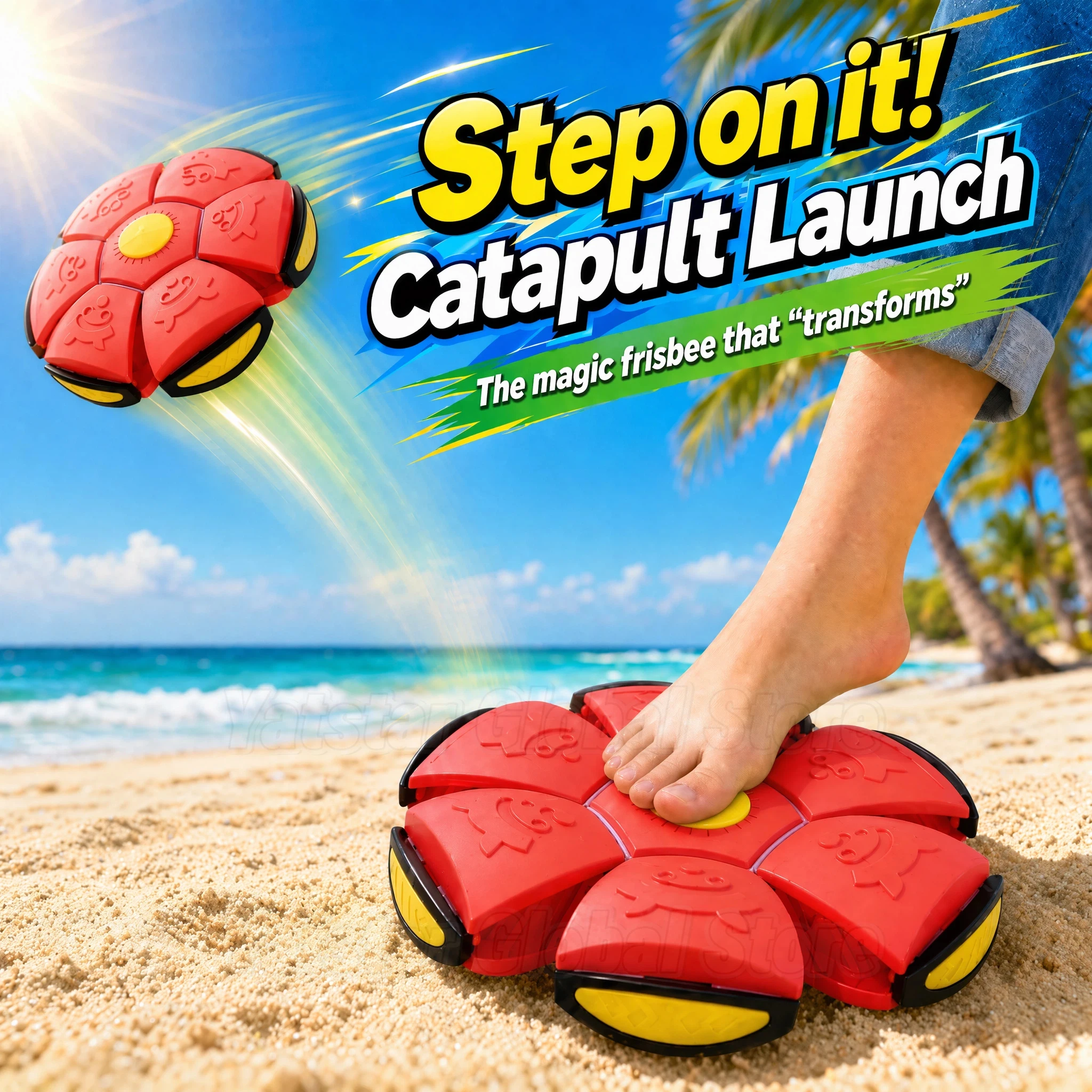 2026 Best New Flying UFO Flat Throw Disc Ball Interactive Outdoor Playground Sport Game Toss Catch Toys for Kids Boys Girls Gift
2026 Best New Flying UFO Flat Throw Disc Ball Interactive Outdoor Playground Sport Game Toss Catch Toys for Kids Boys Girls Gift