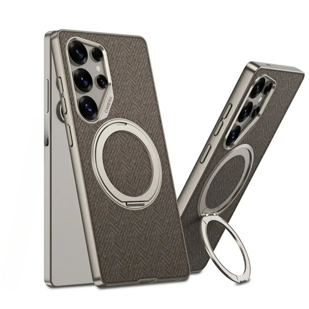 Phone Case for Samsung Galaxy S25 S24 S23 Ultra 360° Rotating Ring Bracket Holder Kistand PU Leather Protective Shockproof Cover
Phone Case for Samsung Galaxy S25 S24 S23 Ultra 360° Rotating Ring Bracket Holder Kistand PU Leather Protective Shockproof Cover