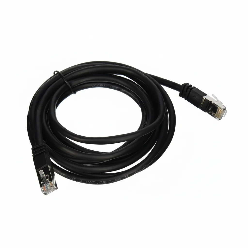 C2G 28693 10 Feet Cat5e Molded Shielded (STP) Network Patch Cable - Black - Category 5e for Network Device - - Used-Like New
C2G 28693 10 Feet Cat5e Molded Shielded (STP) Network Patch Cable - Black - Category 5e for Network Device - - Used-Like New