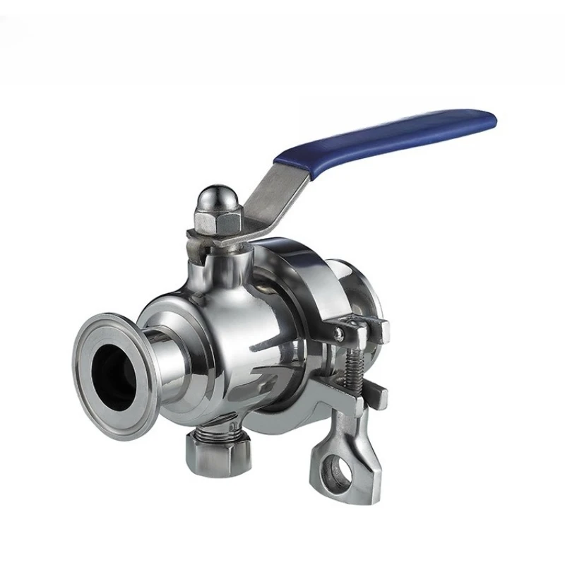 Sanitary ball valve, oxygen clamp straight-through non-retention 304/316L stainless steel quick-loading ball valve
Sanitary ball valve, oxygen clamp straight-through non-retention 304/316L stainless steel quick-loading ball valve