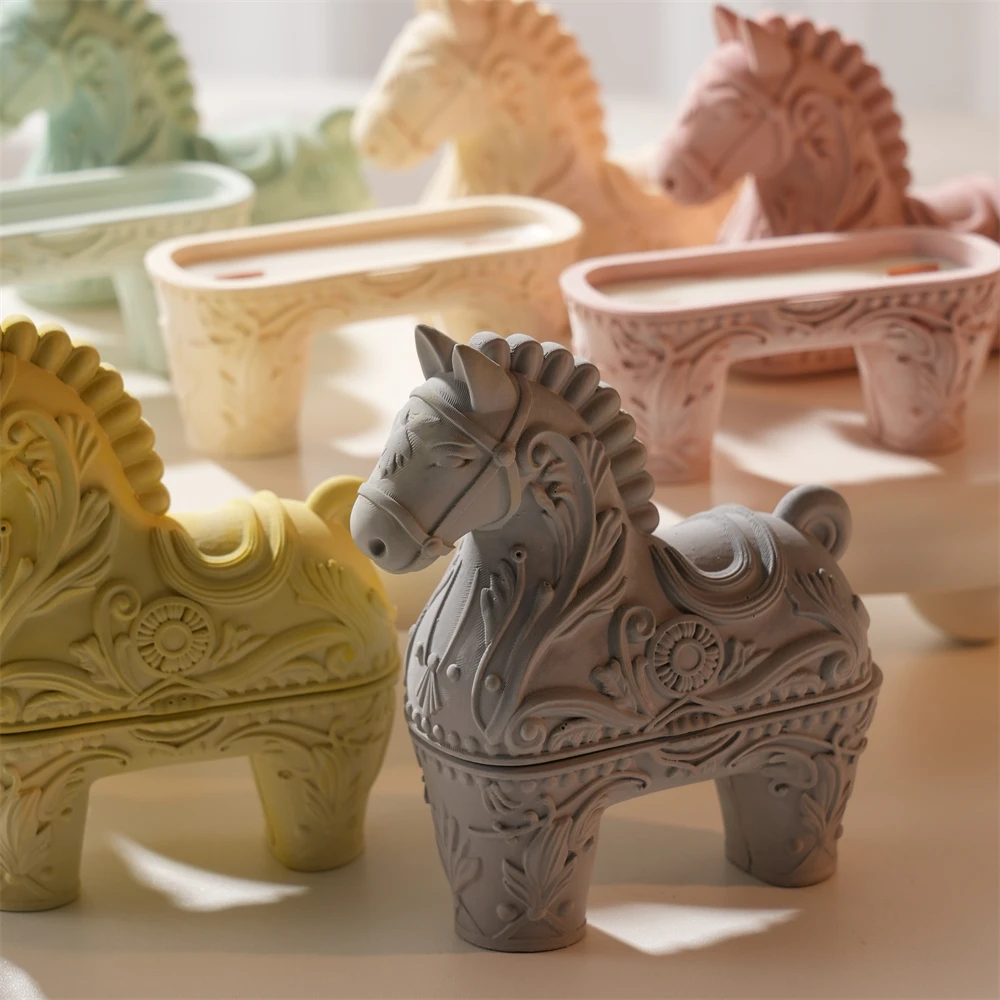 Horse Shape Hollow Candle Holder Silicone Mold Concrete Plaster Candlestick Mold Epoxy Resin Horse Candle Holder For Candle Jar
Horse Shape Hollow Candle Holder Silicone Mold Concrete Plaster Candlestick Mold Epoxy Resin Horse Candle Holder For Candle Jar