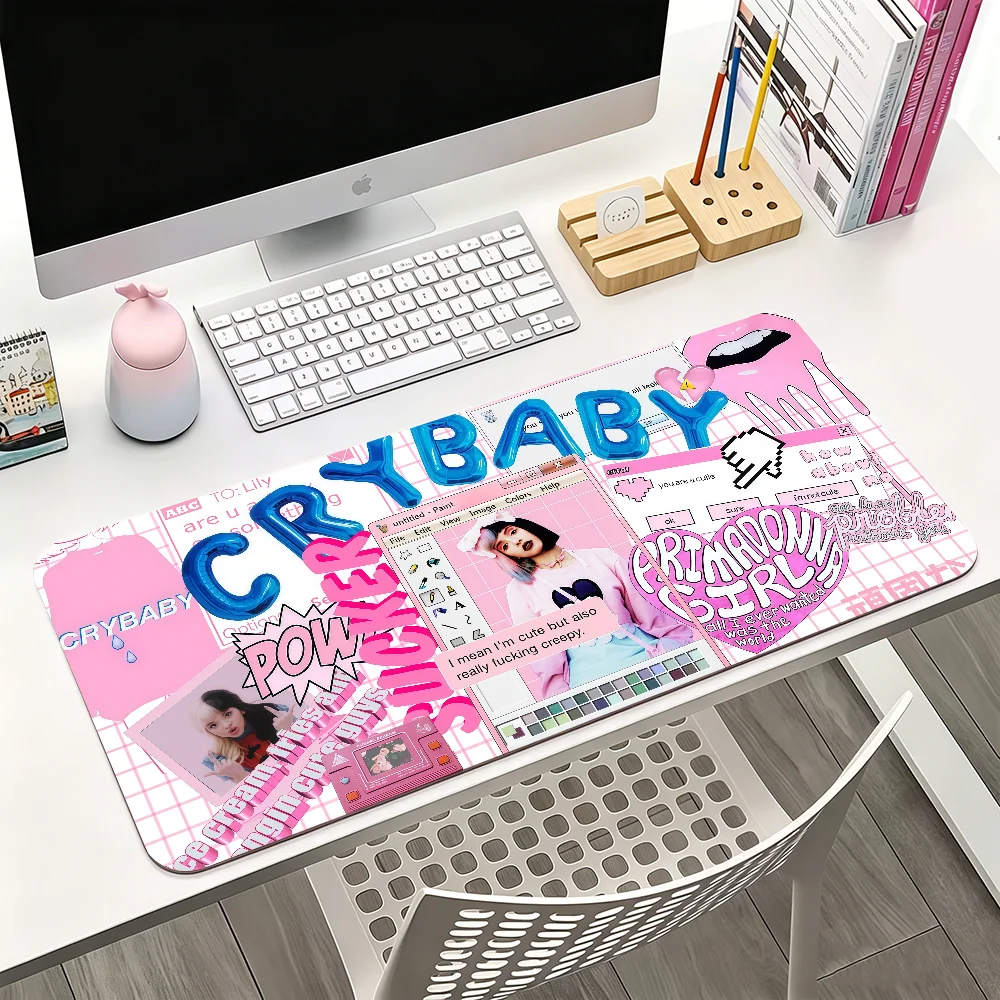 Melanie Martinez Singer Mouse Pad For Office Gaming And Keyboards Non-Slip Large Waterproof