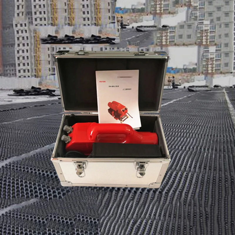 TH-501 220V Geo membrane Welding Machine HDPE Sheet Wedge Welder PVC Repairing Welding Machine Plastic Layer Sealing Tool
TH-501 220V Geo membrane Welding Machine HDPE Sheet Wedge Welder PVC Repairing Welding Machine Plastic Layer Sealing Tool