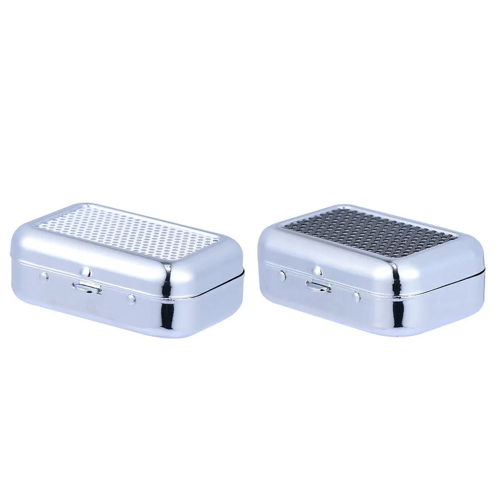 2pcs Outdoor Trays Portable Pocket Ashtrays Convenient Mini Ash Tray Rust-Proof Ash Supply Cigarette Accessory Pocket 
2pcs Outdoor Trays Portable Pocket Ashtrays Convenient Mini Ash Tray Rust-Proof Ash Supply Cigarette Accessory Pocket