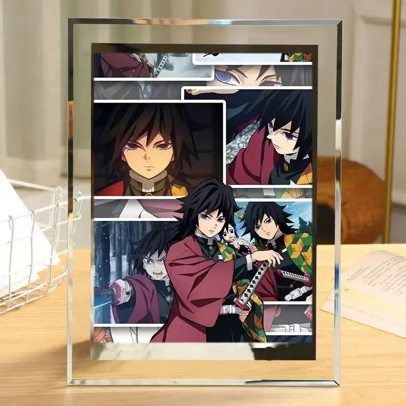Demon Slayer Anime Kamado Tanjirou Crystal Glass Photo Frame Customized Anime Merchandise Gift For Friends Tabletop Decor Stand
Demon Slayer Anime Kamado Tanjirou Crystal Glass Photo Frame Customized Anime Merchandise Gift For Friends Tabletop Decor Stand