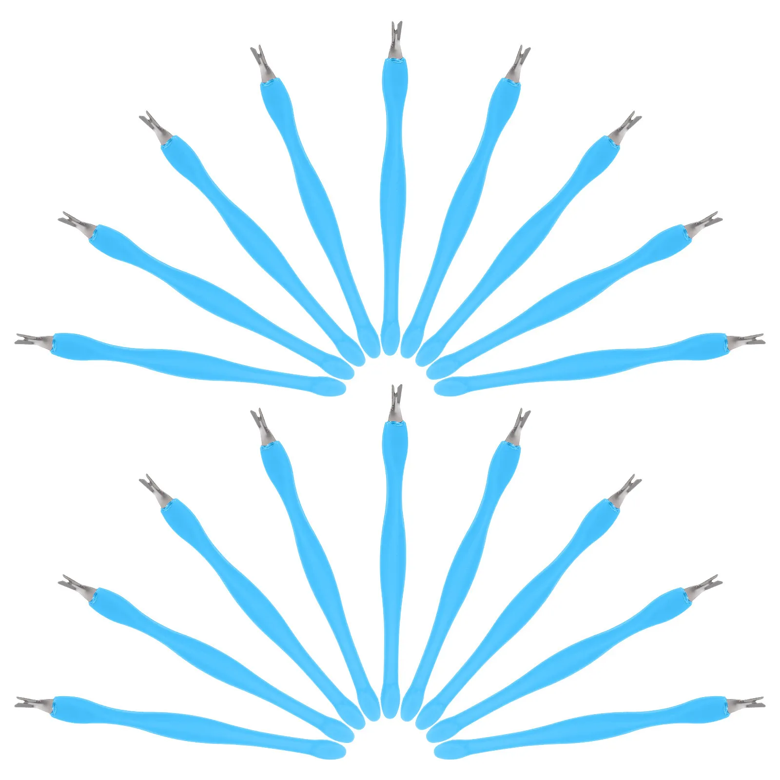 24Pcs Cuticle Care Tool Dead Skin Fork Stainless Steel Nail Trimmer Precision Removal Home Salon Cuticle Dead Skin Remover Fork
24Pcs Cuticle Care Tool Dead Skin Fork Stainless Steel Nail Trimmer Precision Removal Home Salon Cuticle Dead Skin Remover Fork
