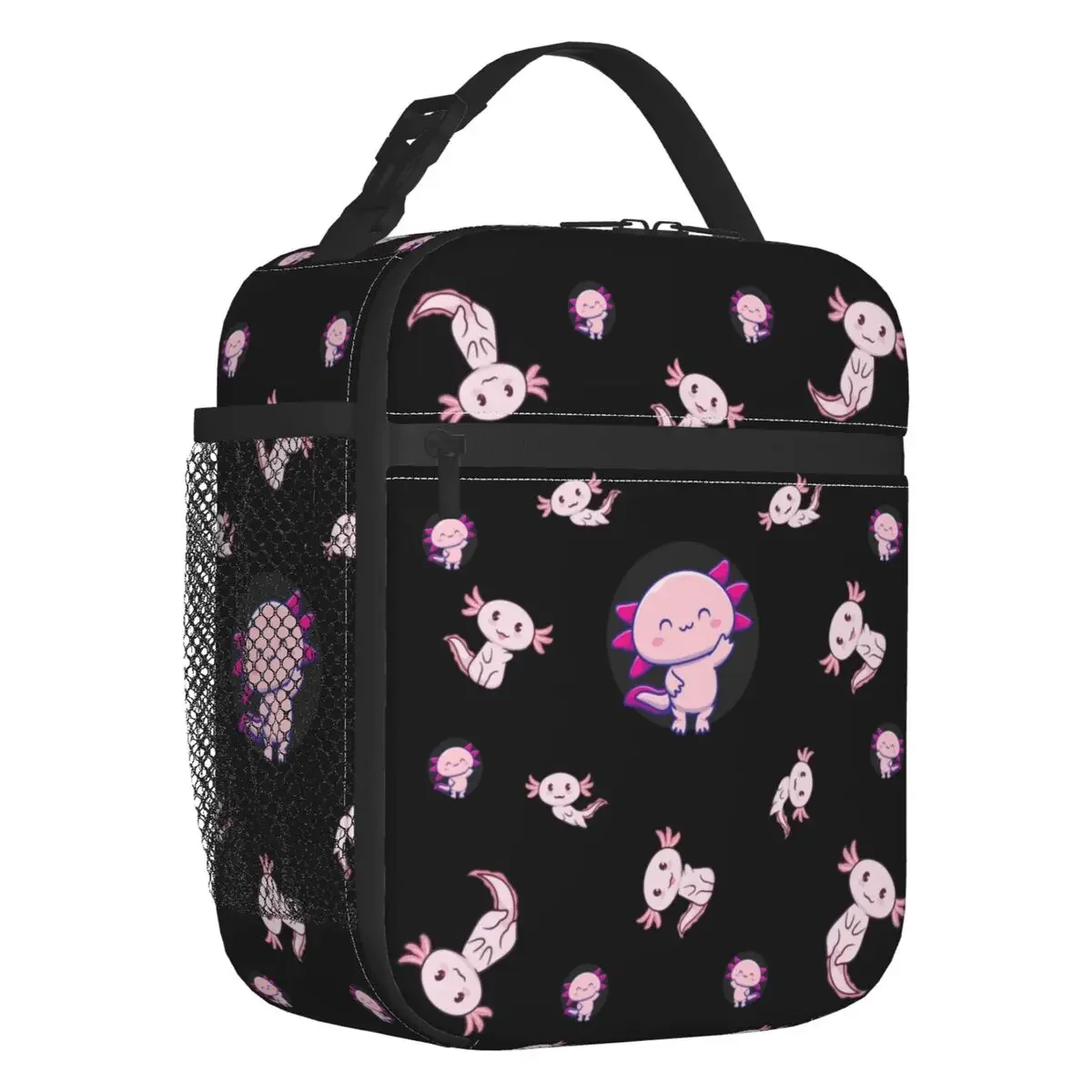 Изолированная сумка для обеда I Axolotl Questions для женщин, многоразовый холодильник для саламандра с животными, термобокс для бенто, детская школьная коробка 
Изолированная сумка для обеда I Axolotl Questions для женщин, многоразовый холодильник для саламандра с животными, термобокс для бенто, детская школьная коробка