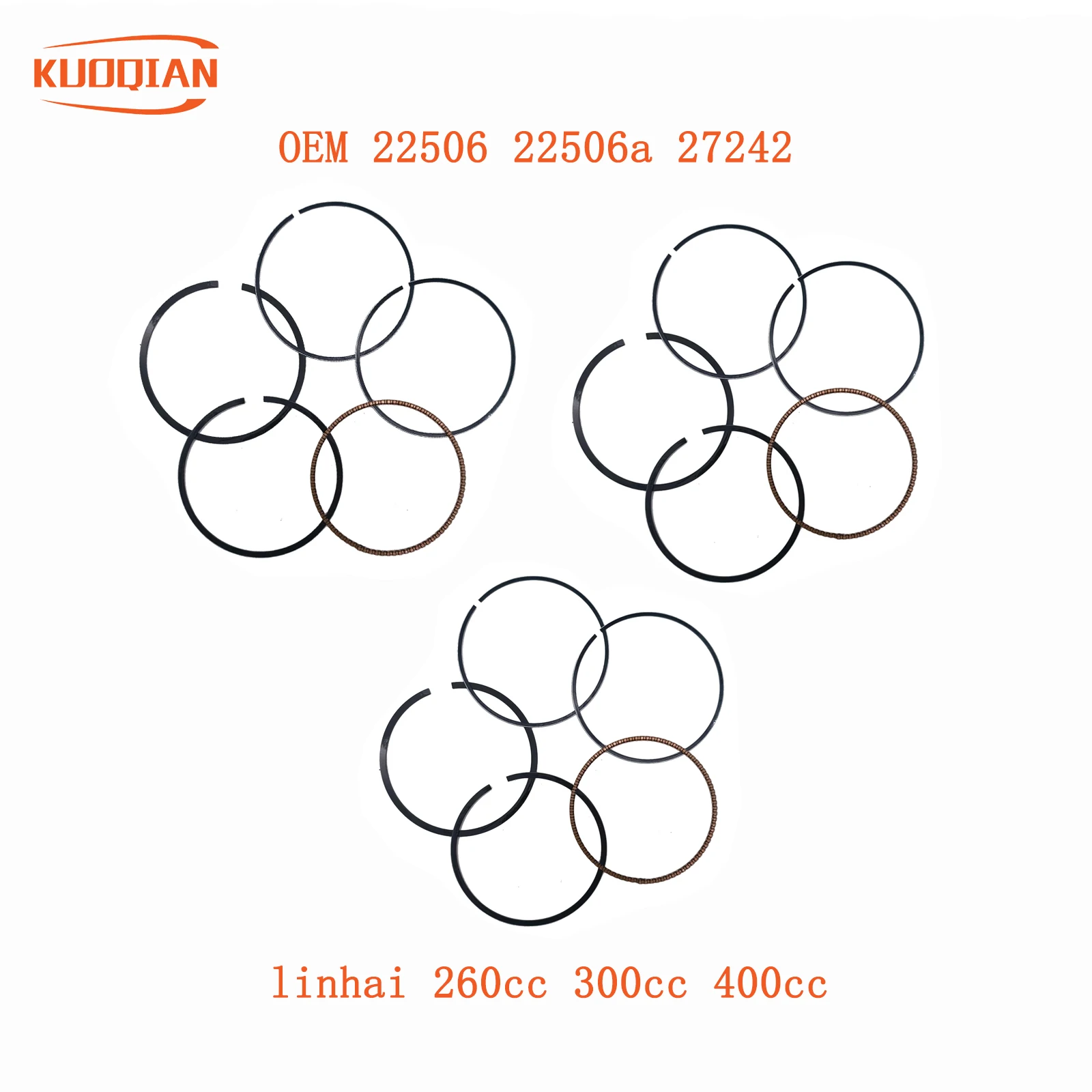 Piston Ring Set Assy FOR LIANHAI 260CC 300CC 400CC OEM 22506 22506a 27242 ATV UTV Parts
Piston Ring Set Assy FOR LIANHAI 260CC 300CC 400CC OEM 22506 22506a 27242 ATV UTV Parts
