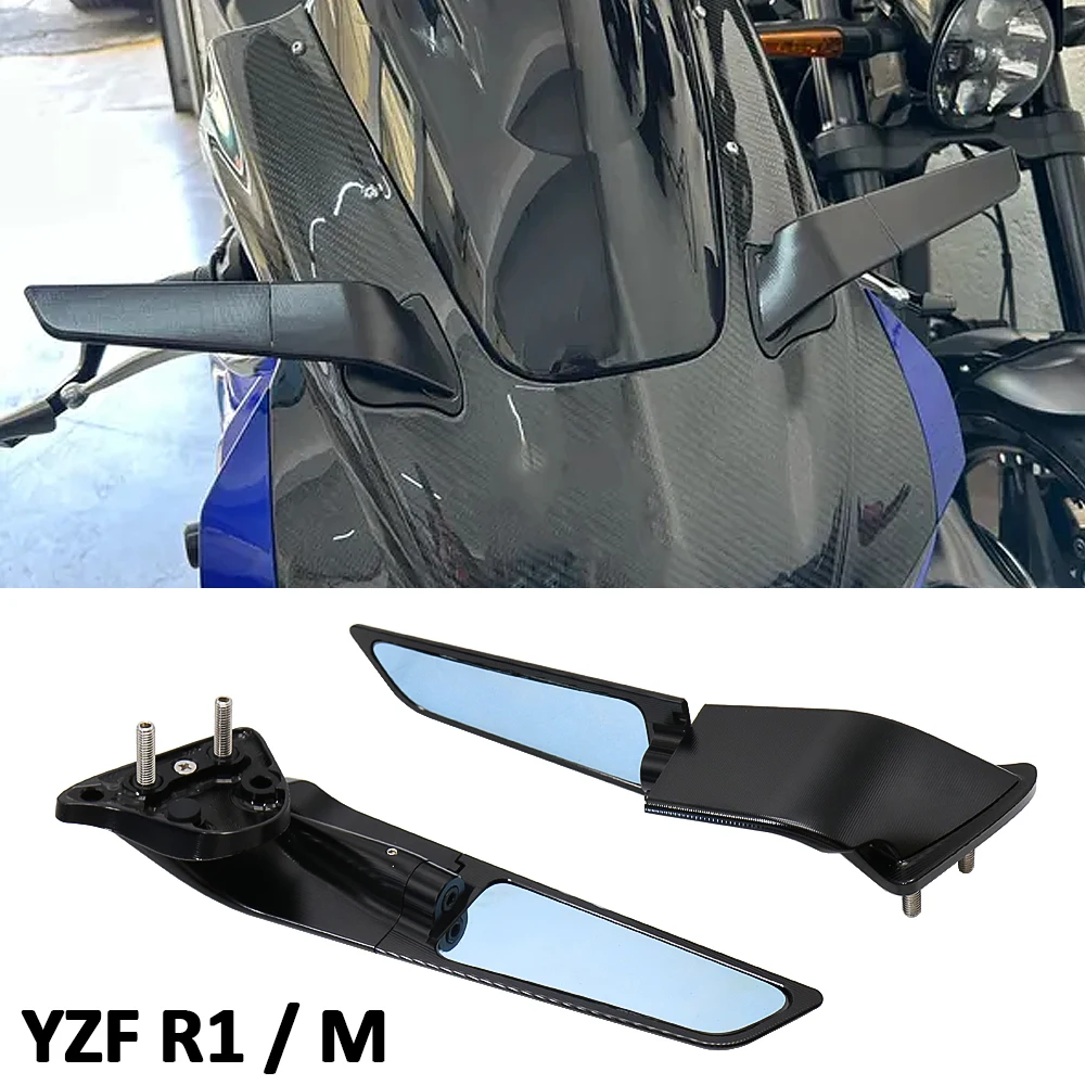 For Yamaha YZF R1 M YZF-R1 R1M 2020-2025 New Motorcycle Accessories Rearview Mirror Stealth Sport Winglet Mirrors
For Yamaha YZF R1 M YZF-R1 R1M 2020-2025 New Motorcycle Accessories Rearview Mirror Stealth Sport Winglet Mirrors