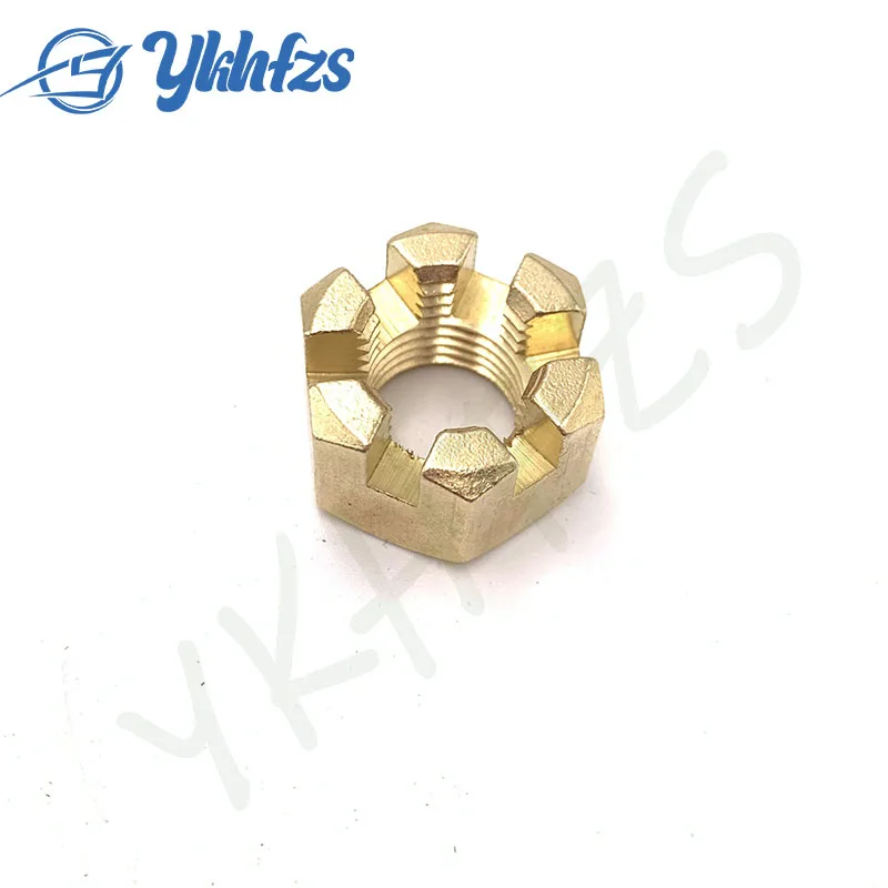 90171-14013 Nut, Propeller Castle for Yamaha 20HP 25HP 30HP F20 F25 F40 Outboard Engine Marine Parts
90171-14013 Nut, Propeller Castle for Yamaha 20HP 25HP 30HP F20 F25 F40 Outboard Engine Marine Parts