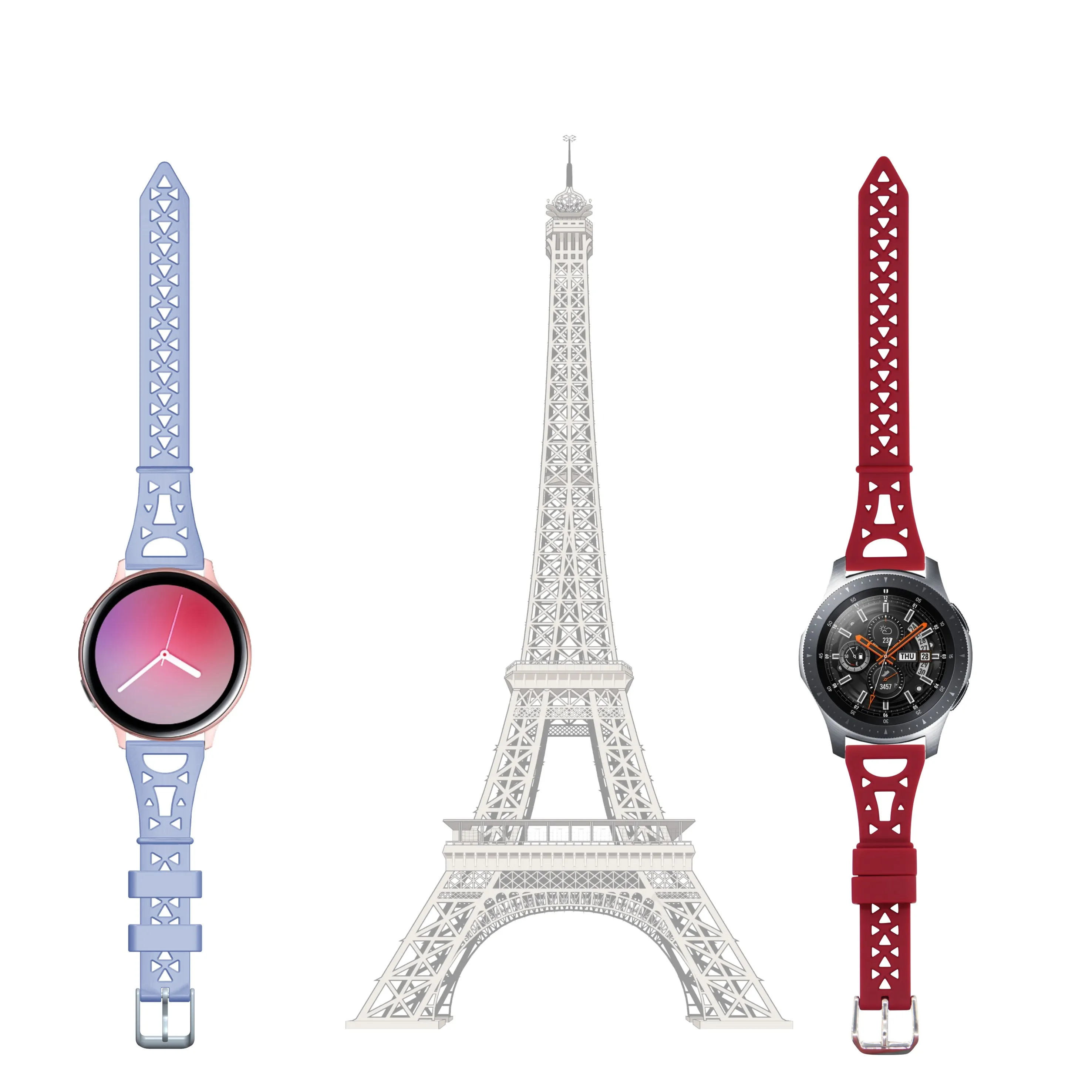 20mm 22mm Universal Watch Strap For Huawei Amazfit Samsung Garmin Tower Style Quick Release Replacement Sport Smart Watchband
20mm 22mm Universal Watch Strap For Huawei Amazfit Samsung Garmin Tower Style Quick Release Replacement Sport Smart Watchband