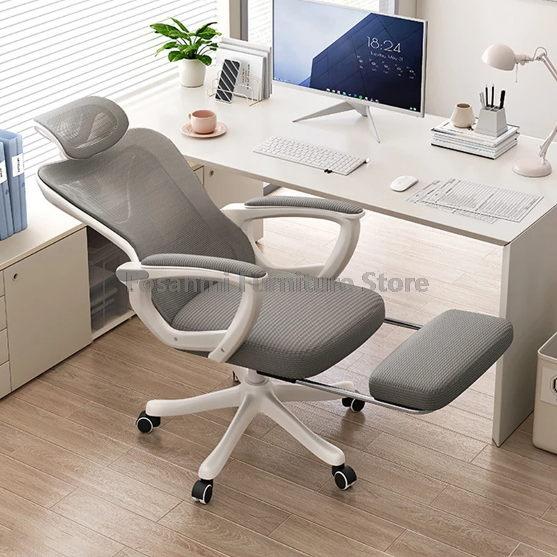 Lightweight and Comfortable Mesh Office Chair Breathable with Headrest Gamer Home Computer Chair Adjust Rocking Gamer Desk Chair
Lightweight and Comfortable Mesh Office Chair Breathable with Headrest Gamer Home Computer Chair Adjust Rocking Gamer Desk Chair