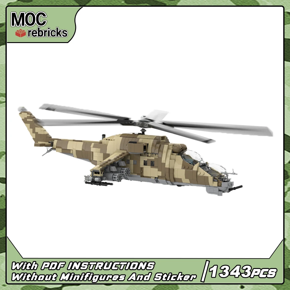 MOC- 165589 Советский Афганистан Военная Оружие Мил Ми Истребитель Строительный Блок Сборка Модель Самолета Кирпичная Игрушка Подарок
MOC- 165589 Советский Афганистан Военная Оружие Мил Ми Истребитель Строительный Блок Сборка Модель Самолета Кирпичная Игрушка Подарок