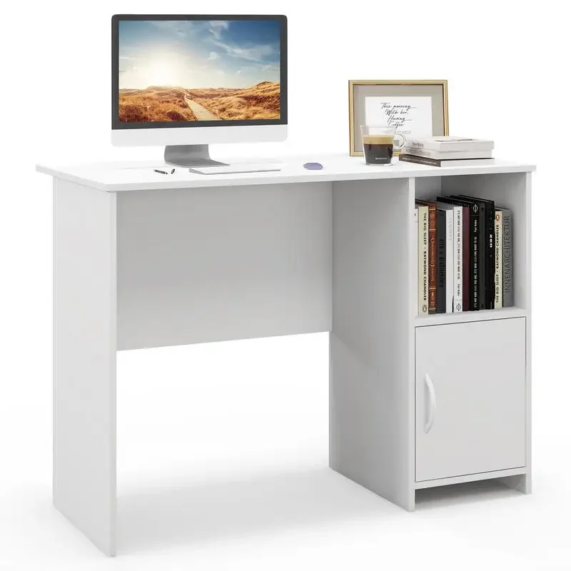 Modern Computer Desk with Cabinet-White
Modern Computer Desk with Cabinet-White