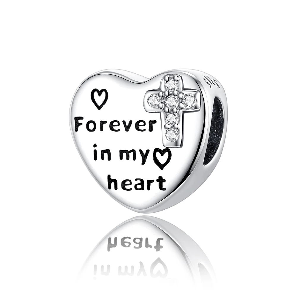 Danturn 925 Sterling Silver Original Bead Forever in my heart Dangle Charm fit Snake Chain Bracelet Fashion Women Jewelry Making
Danturn 925 Sterling Silver Original Bead Forever in my heart Dangle Charm fit Snake Chain Bracelet Fashion Women Jewelry Making