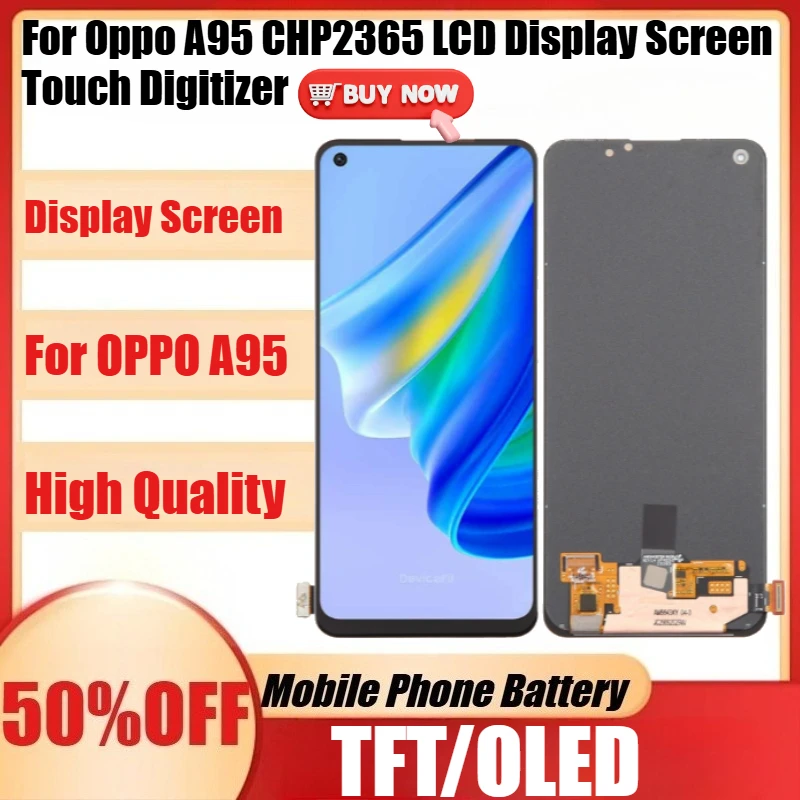 TFT/OLED для Oppo A95 CHP2365 ЖК-экран с сенсорным дигитайзером для Oppo A95 5G PELM00 Дисплей с отпечатками пальцев
TFT/OLED для Oppo A95 CHP2365 ЖК-экран с сенсорным дигитайзером для Oppo A95 5G PELM00 Дисплей с отпечатками пальцев