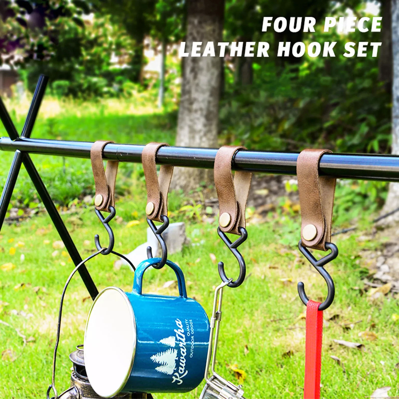 Pu Leather Metal Hook Camping Lamp Hook Outdoor Pot And Pan Hook Keychain Backpacking Multipurpose Lightweight
Pu Leather Metal Hook Camping Lamp Hook Outdoor Pot And Pan Hook Keychain Backpacking Multipurpose Lightweight